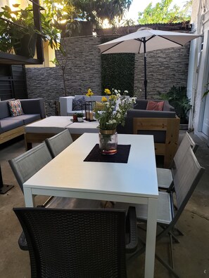 Terrace/patio - Hotel Santa Clara (Monte Cristi)