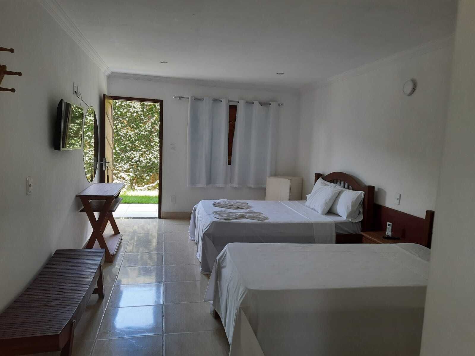 Blackout drapes, iron/ironing board (on request), WiFi (free)