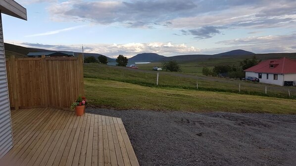 Studio | Terrace/patio - Guesthouse Brúnahlíð (Husavik)