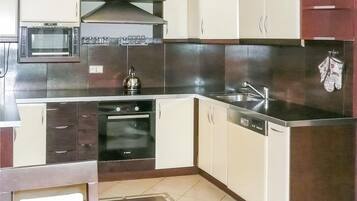 Fridge, stovetop, dishwasher