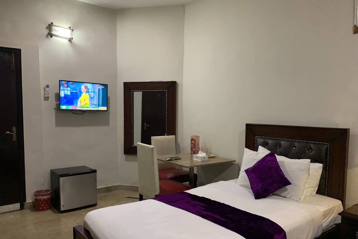 In-room safe, blackout curtains, iron/ironing board, rollaway beds