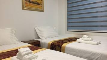 2 habitaciones, wifi gratis y ropa de cama