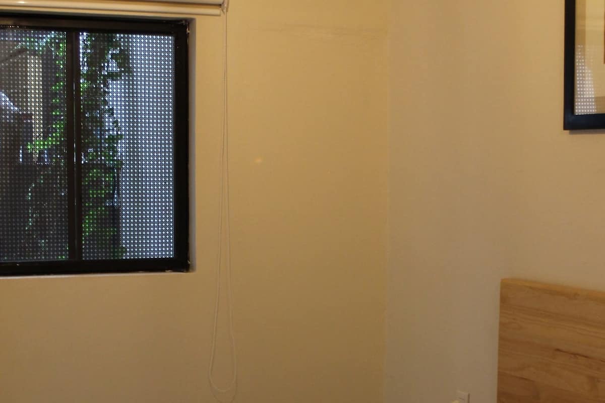 individually decorated, individually furnished, desk, blackout curtains