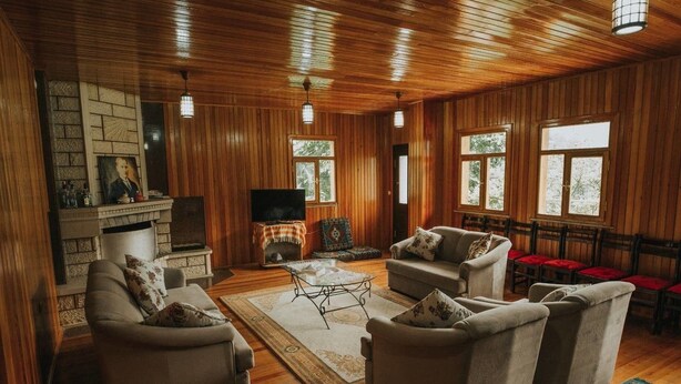 Sala de estar en el lobby