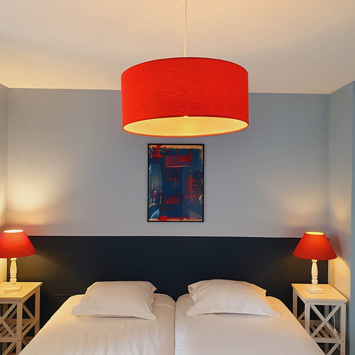 2 chambres, fer et planche à repasser, Wi-Fi gratuit, draps fournis