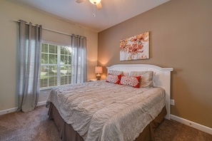 5 bedrooms, iron/ironing board, travel cot, WiFi