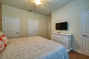 5 bedrooms, iron/ironing board, travel crib, WiFi