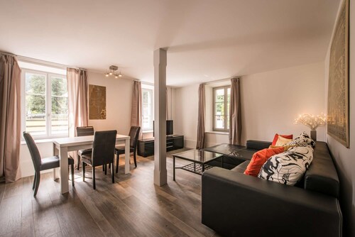 Perfekter alpiner Rückzugsort: Charmantes Garten-Apartment