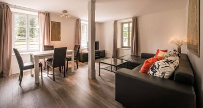 Perfekter alpiner Rückzugsort: Charmantes Garten-Apartment