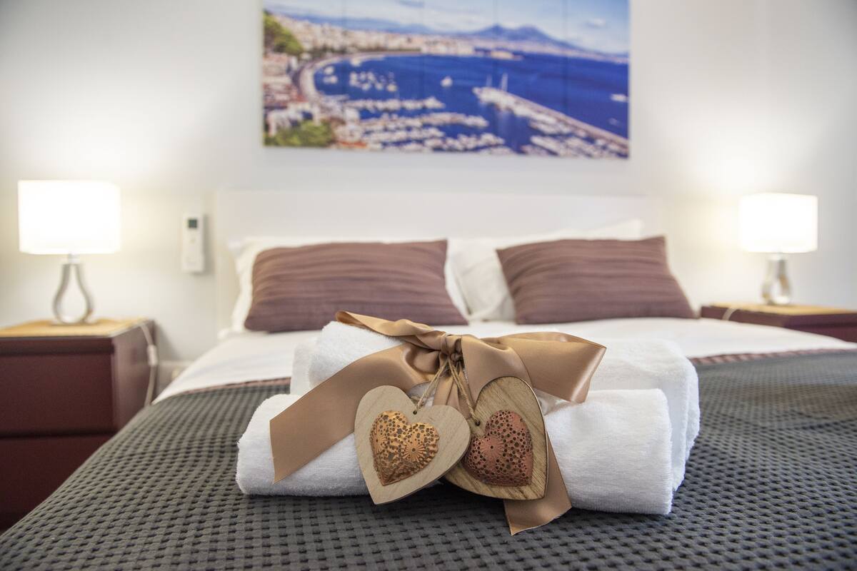 City-Zimmer | Italienische Bettbezüge von Frette, hochwertige Bettwaren