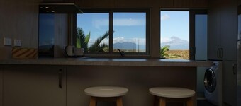 Surf highway coast house. ocean front bach