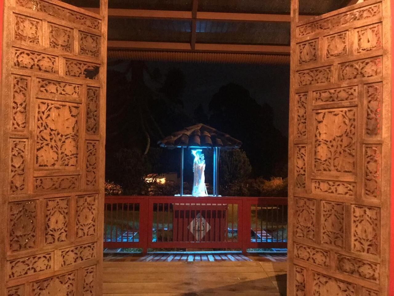 Enceinte de l’hébergement