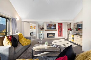 Televisión, chimenea, Netflix y libros 