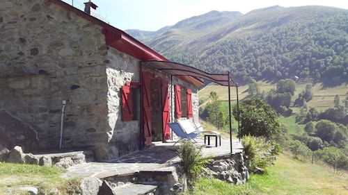 die Lountere, Hochgebirgshütte, Pyrenäen