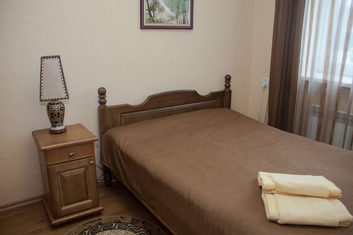 Standard Double Room | Individually furnished, soundproofing, iron/ironing board, free WiFi