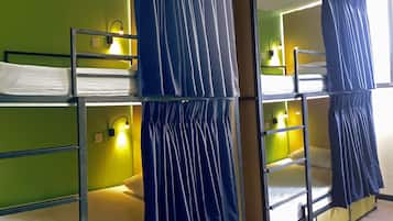 Premium bedding, blackout curtains, iron/ironing board, free WiFi