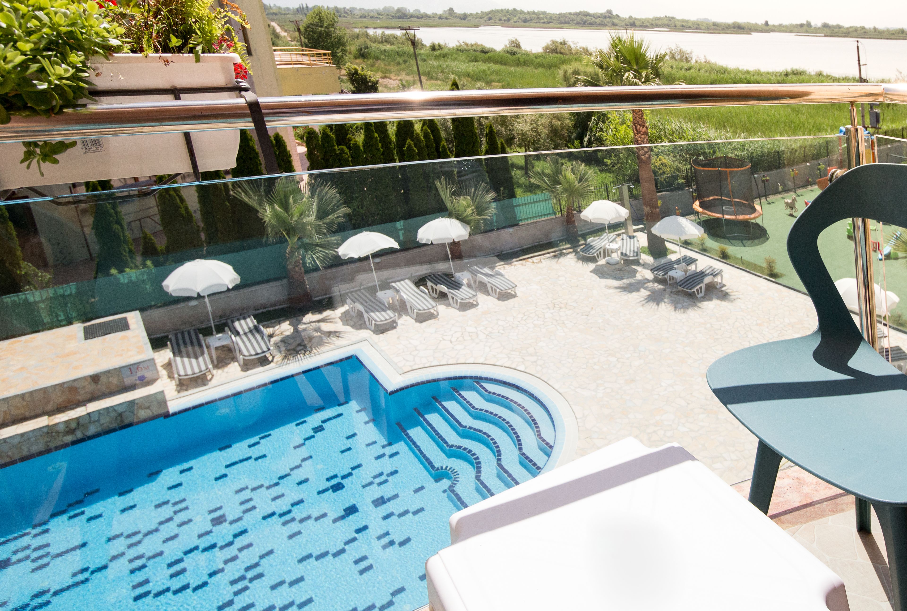 Basic dubbelrum - utsikt mot stranden | Utsikt från rummet