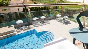 Basic dubbelrum - utsikt mot stranden | Utsikt från rummet