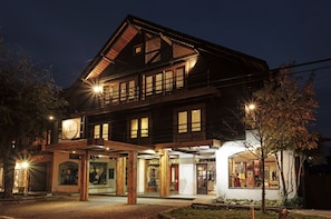 Front of property – evening/night