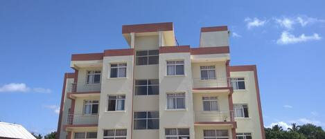 Fassade der Unterkunft