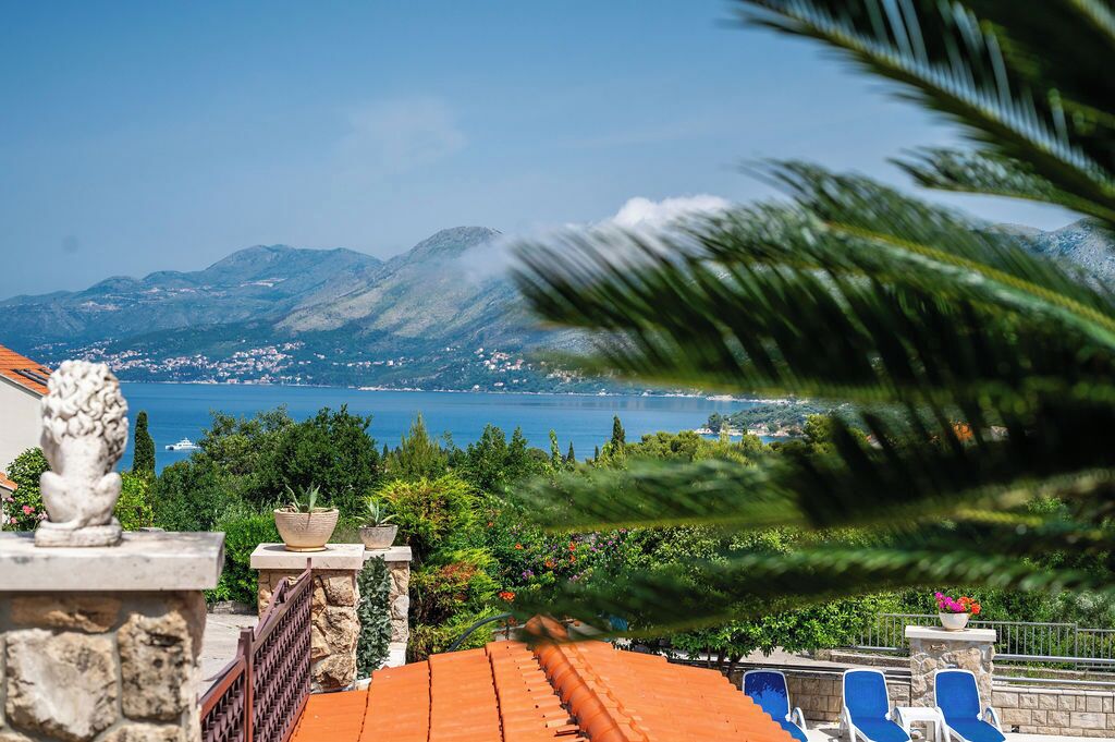 Leilighet – deluxe, sjøutsikt | Utsikt fra balkong