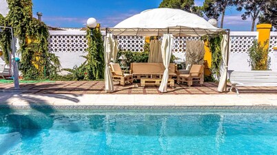 Typical Sevillian Hacienda El Corchuelo in Marchena.