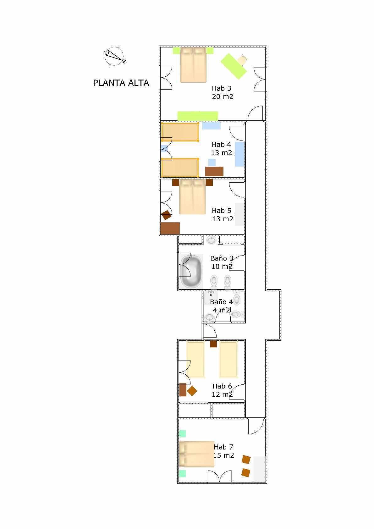 مخطط تصميم الطابق