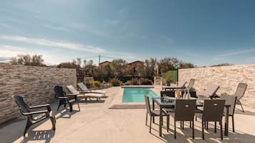 Außenpool, beheizter Pool