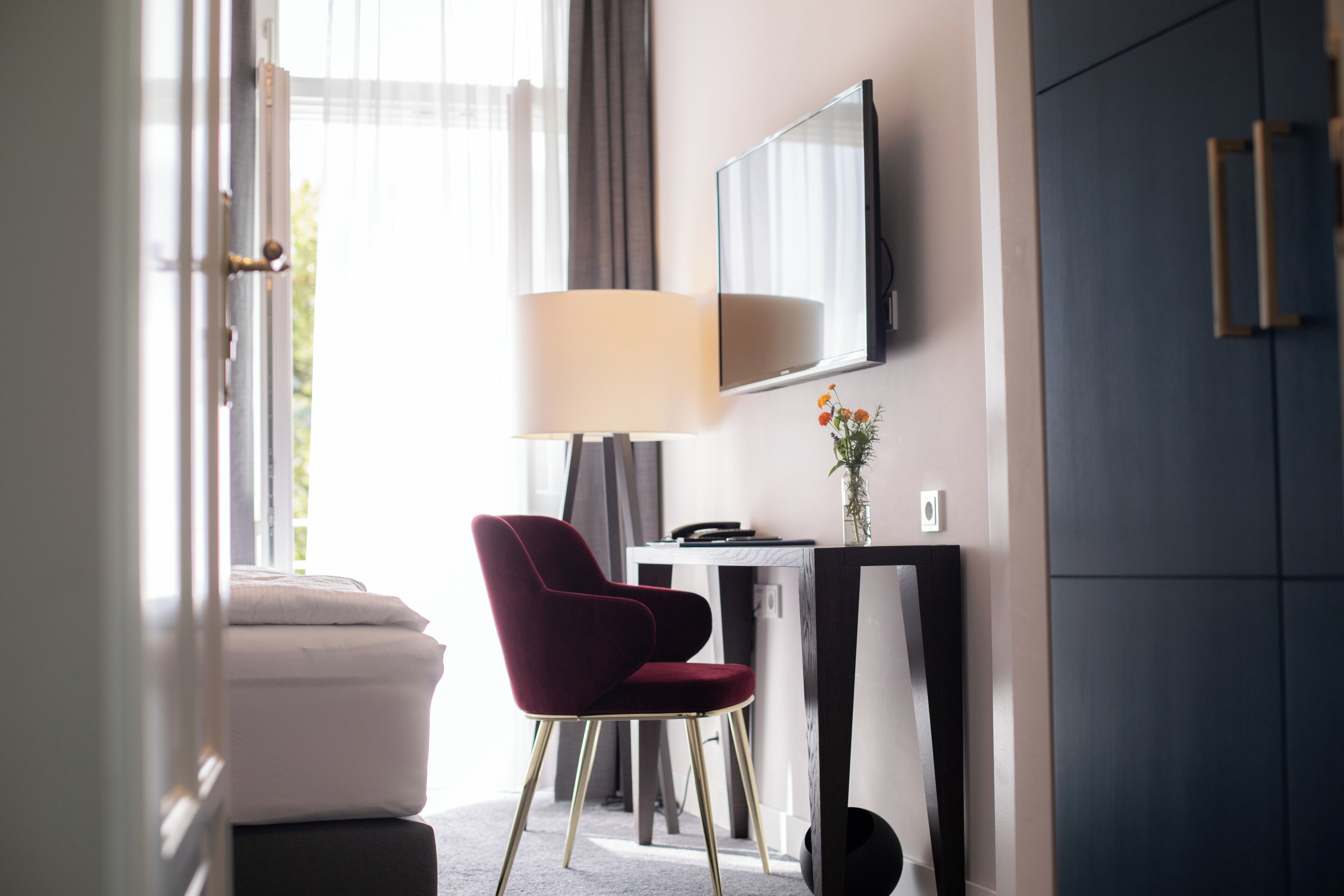 Superior-Doppelzimmer, 1 King-Bett, Balkon, Bergblick | Zimmerausstattung