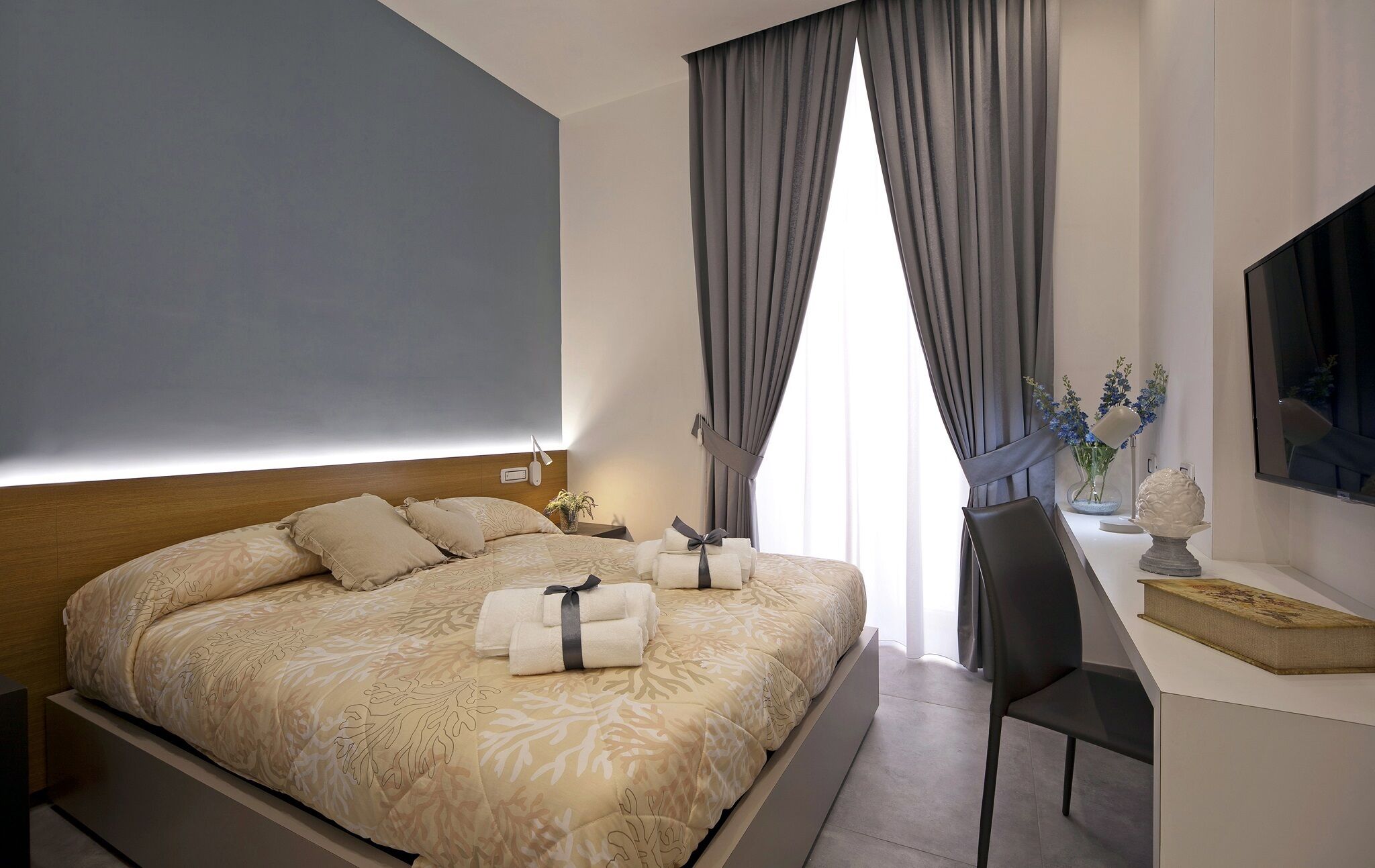 Literie de qualité, couette en duvet
