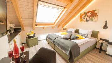 1 Schlafzimmer, Schreibtisch, Reisekinderbett, kostenloses WLAN