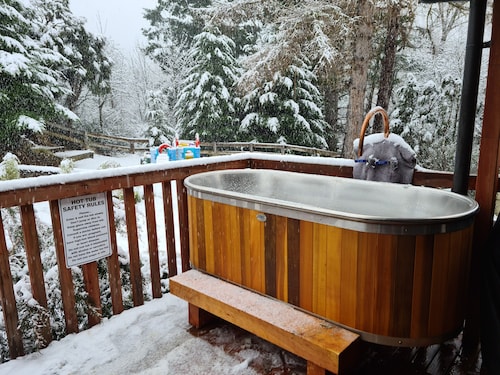 Hanmer Tree House - emplacement unique sur lisière de la forêt