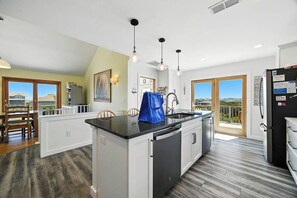 Fridge, microwave, oven, stovetop - White Porpoise | 255 ft from the beach | Private Pool | Corolla (Corolla)