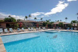 Outdoor pool, a heated pool -      Maui Eldorado! Relax at Beach Cabana, Snorkel Black Rock, Walk to Whalers (Kaanapali)