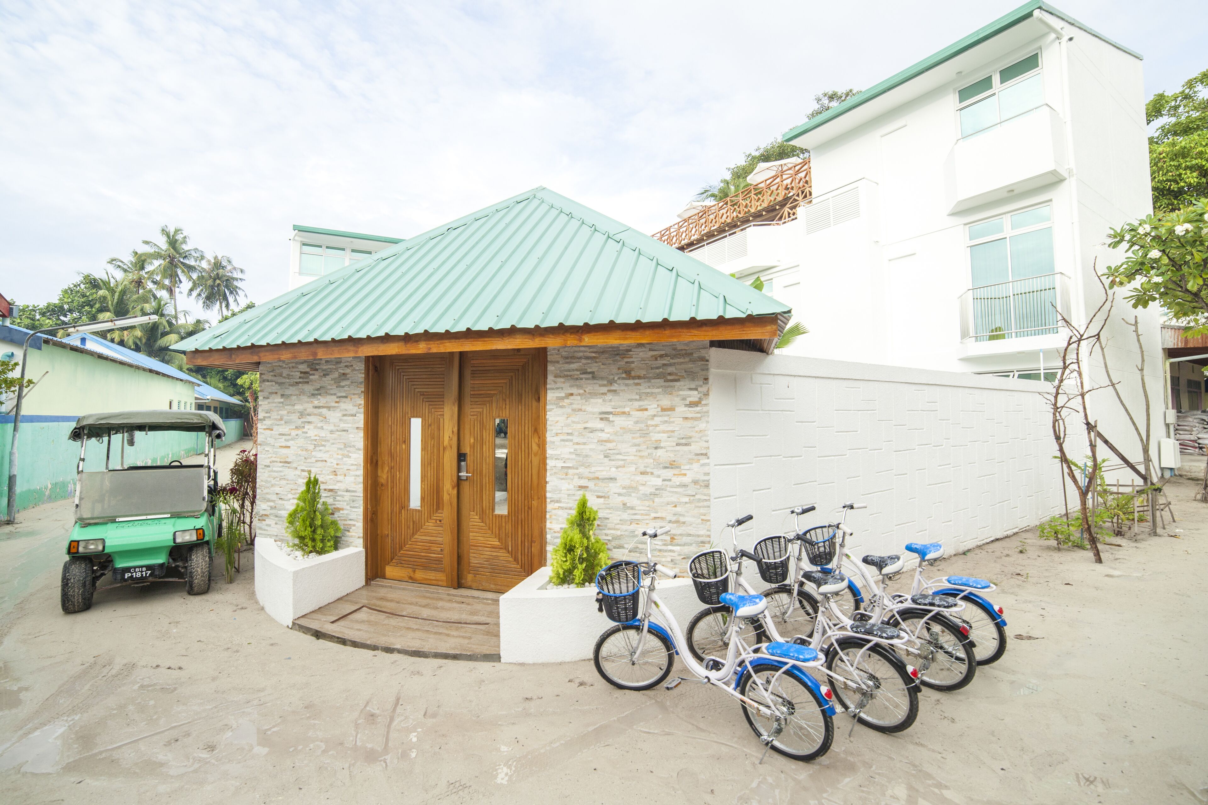 Mặt tiền nơi lưu trú