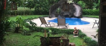 A spacious country villa with private swimming pool for families, friends and couples.