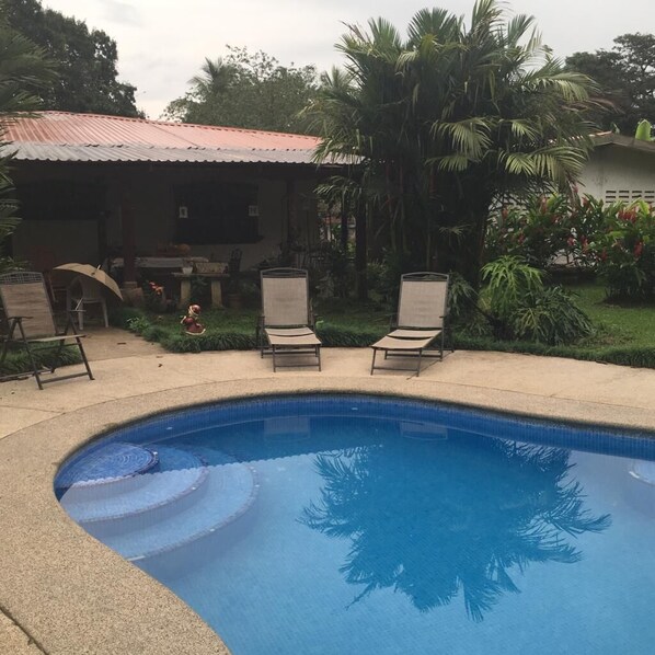 Alberca al aire libre 