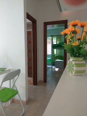 1 chambre, lit parapluie