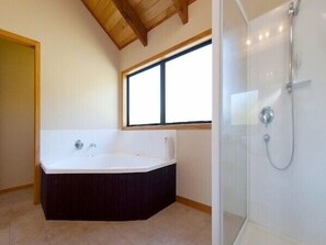 Bathtub, hair dryer