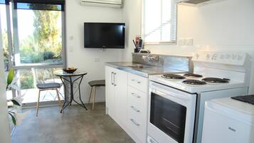 公寓, 1 間臥室 | 私人廚房 | 電冰箱、微波爐、烤箱、爐台