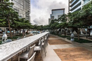 Restauration en plein air