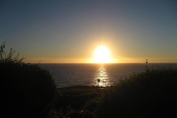 One of our amazing sunsets