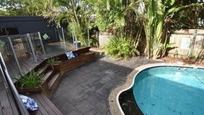Deluxe House, 4 Bedrooms, 2 Bathrooms, Pool View | View from room - Private Paradise Minutes from the Beach (Sunshine Beach)