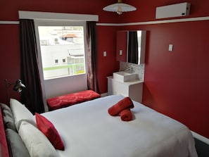 Premium bedding, free WiFi, bed sheets