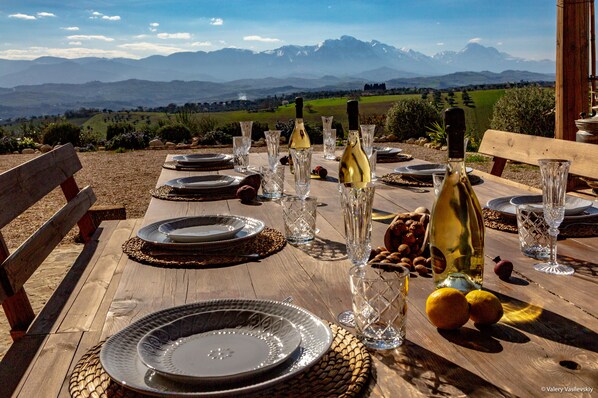 Outdoor dining - Torre Dell'Angelo (Citta Sant'Angelo)