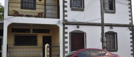 Façade de l’hébergement