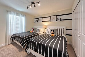 5 bedrooms, iron/ironing board, travel cot, WiFi