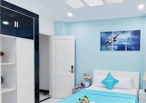 Standard Double Room Single Use, Mountain View | Individually furnished, desk, blackout drapes, soundproofing - LINDA HOTEL (Ho Chi Minh City)