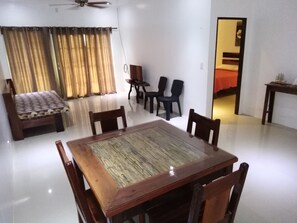 Apartment, 2 Bedrooms, Sea View | Living area - Malinao View Beach Resort (General Luna)