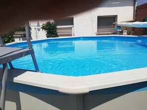 Outdoor pool - Casa El Herrero for 7 people (Chatun, Segovia)